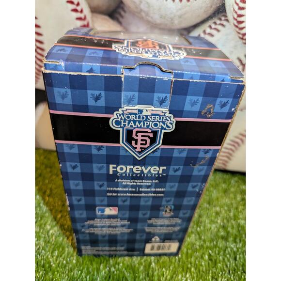 ⚾Tim Lincecum San Francisco Giants Bobblehead 2010 WS Champs Trophy MLB ⚾ - Picture 14 of 15